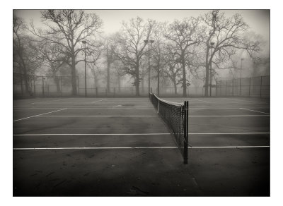 Foggy Tennis, Anyone?