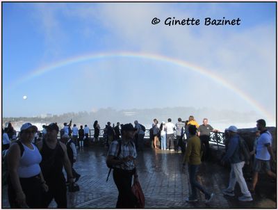 l'arc-en-ciel  des chutes