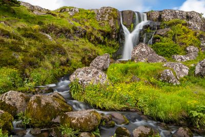 Svartafoss Waterfall