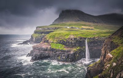 Mlafossur Waterfall