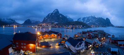 Blue Hour in Reine
