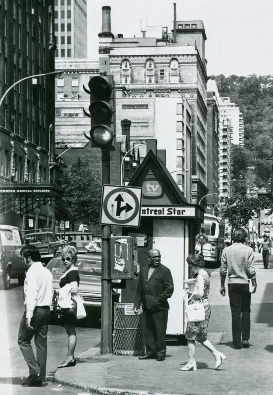 Montreal Street Scene.