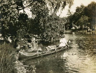 Lady in a Canoe  