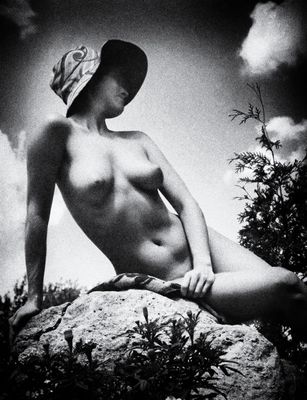 Posing on a Rock  
