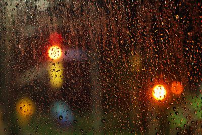 Rain on Window