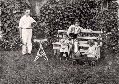Family with Toys