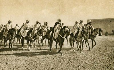 Bedouin Horsemen 