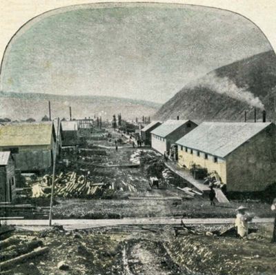 Street in Dawson City 