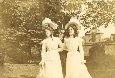 Two Ladies and a Gentleman