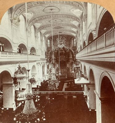 Interior of the Basilica  