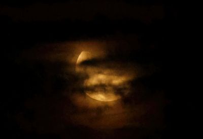 Moon and Clouds