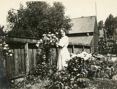 Lady in her Garden