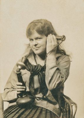 Lady on the Phone