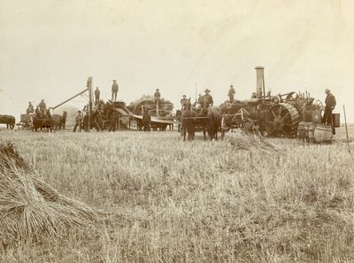 Threshing Time  