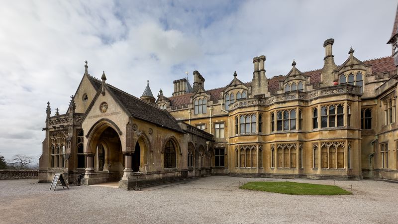 Tyntesfield House entrance
