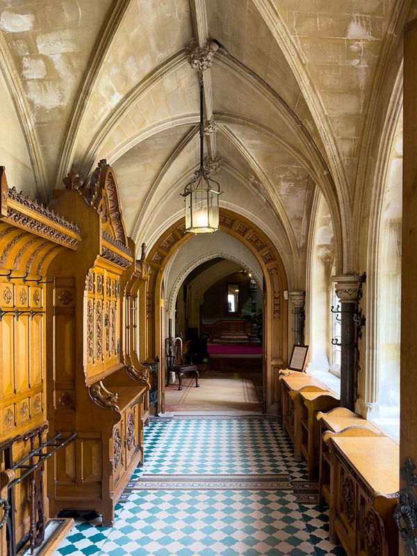 Entrance passage to the Hall - Tyntesfield