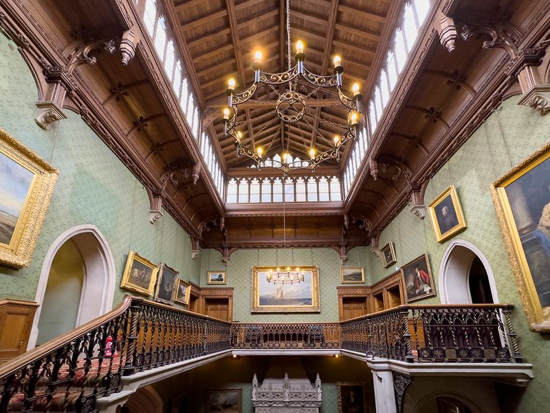 The Staircase and landing - Tyntesfield