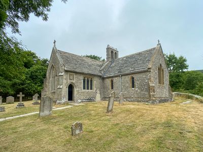 Tyneham Village - the Church.