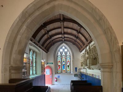 Tyneham Village - the Church.