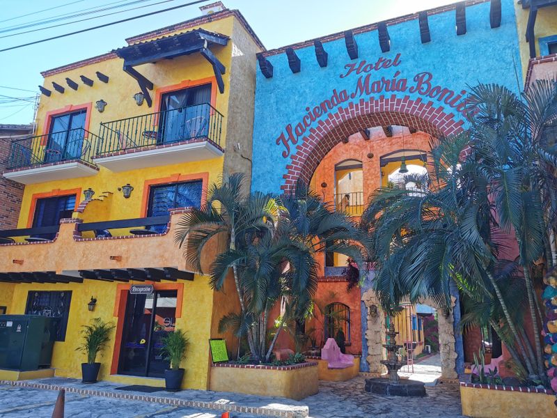 A Mexican styled hotel