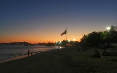 West side of the bay in twilight