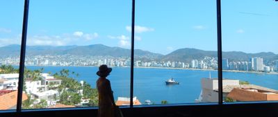 View of central section of the bay