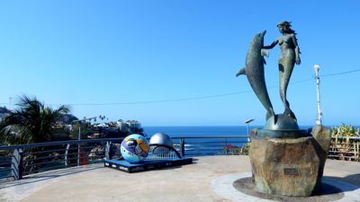 Near La Quebrada