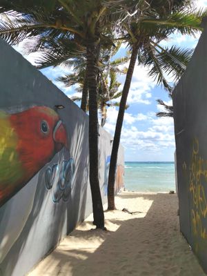 Alley to the beach