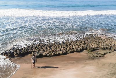A section of Mazatlan beach