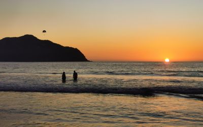Sunset on Playa Atun