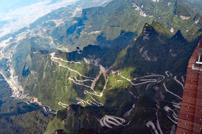 19_The same road taken from the cliff side glass walkway.jpg