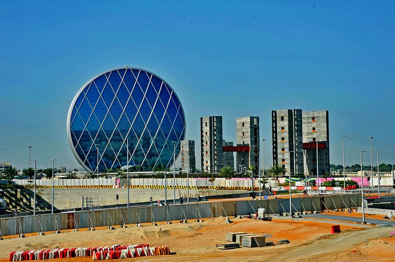 17_Aldar Headquarters seen from the car.jpg