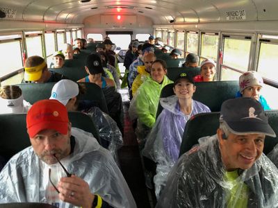 Ready for the 45-60 minute drive to Hopkinton (2019)