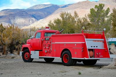 Keeler red fire engine 2