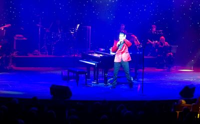 Elvis impersonator was really good!