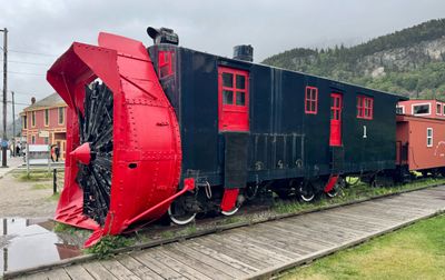 Powerful snow blower