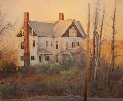 #35 McDonald House (Lake House), November 24.5 x 29.5