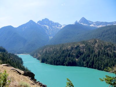 Green water in North Cascades
