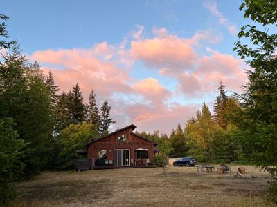 Sunset at our house in Port Angeles