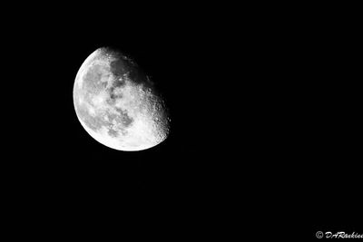 Moon over Scarborough