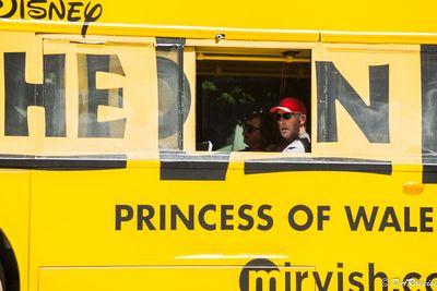 Man on the Tour Bus