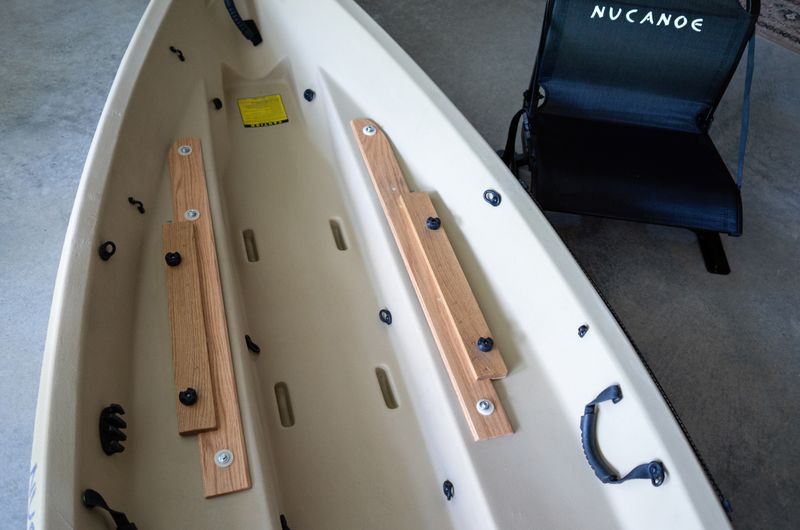 Installing New Seat on 2011 NuCanoe