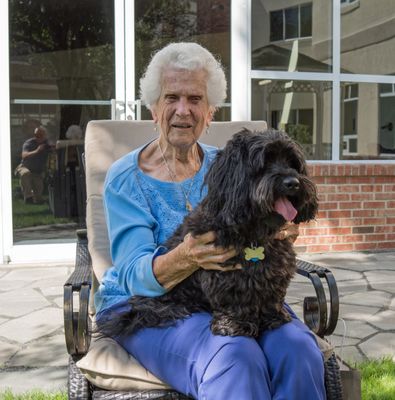 Mom with Winston