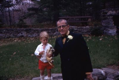 Peter with his GrandFather
