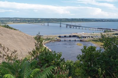 View from Montmorency Falls