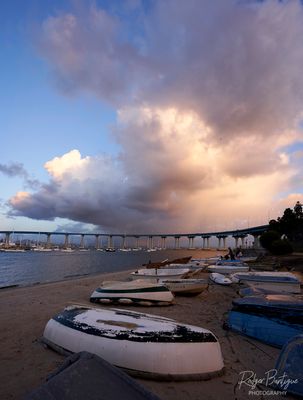 Clouds over the bridge