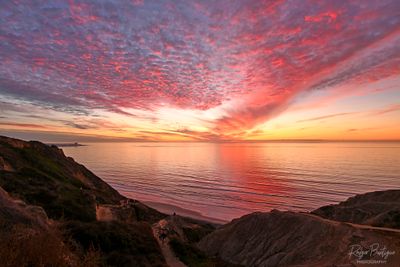 Tonight's sunset from the Torrey Pines Glider Port