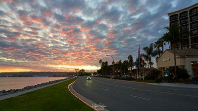 Tonight's sky from Harbor Island