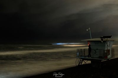 Just a little bit of bioluminescence this morning
