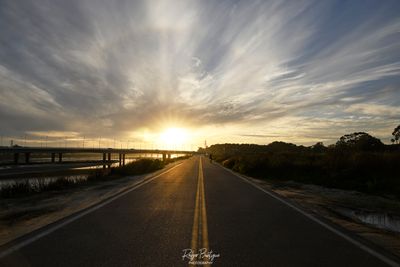 Sunset at the old Seaworld Drive
